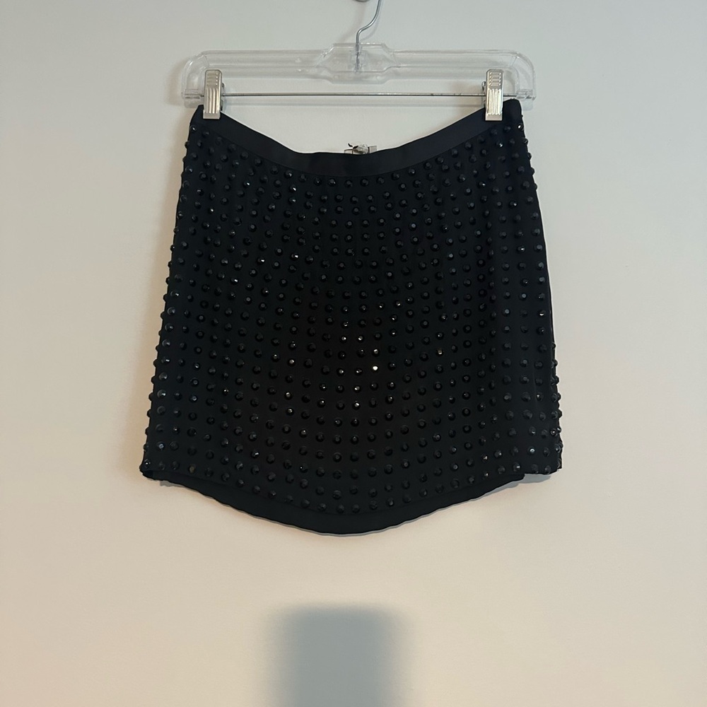 haute hippie black skirt size XS NWT
